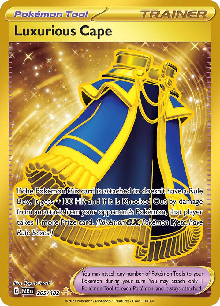 Luxurious Cape 265/182 (SV04: Paradox Rift)  - Holofoil