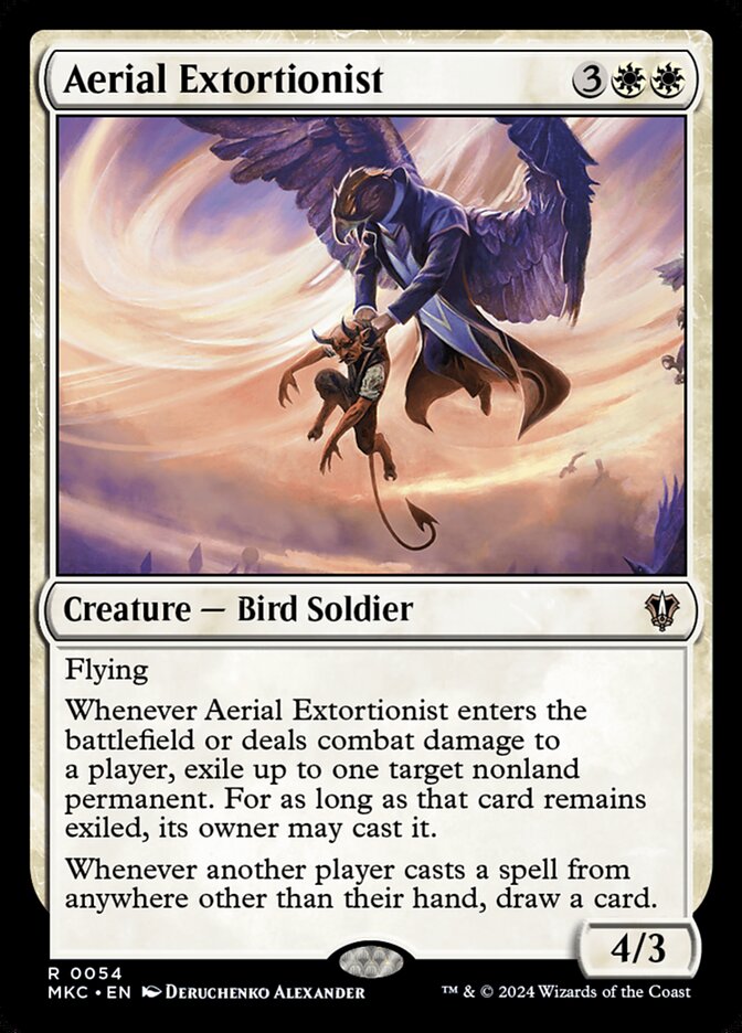 Aerial Extortionist 54/311 (Commander: Murders at Karlov Manor) 