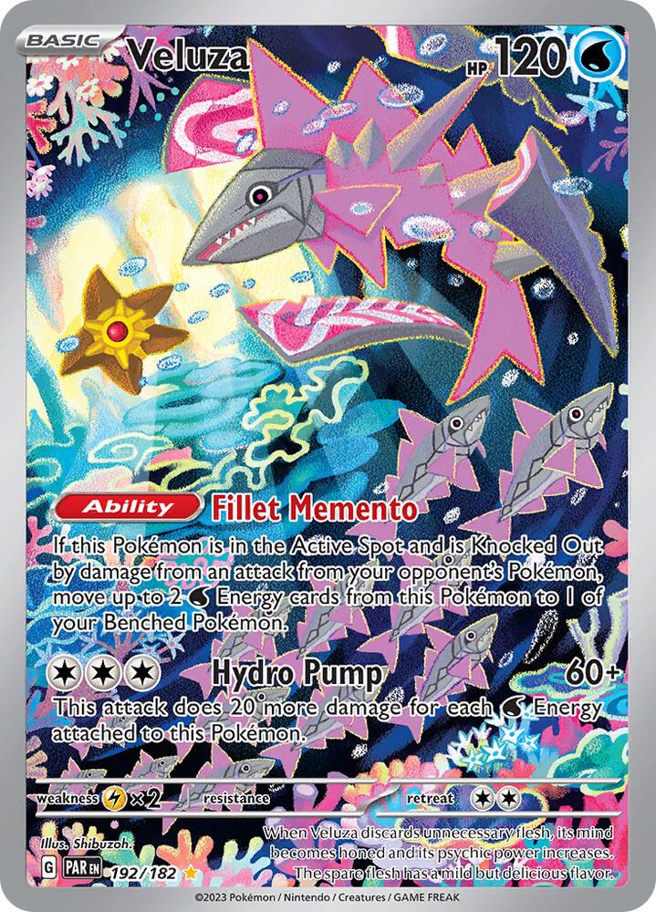 Veluza 192/182 (SV04: Paradox Rift)  - Holofoil