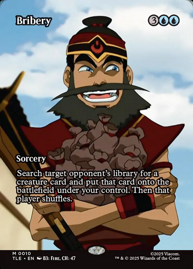 Bribery 10/317 (Avatar: The Last Airbender: Eternal-Legal)  - Borderless