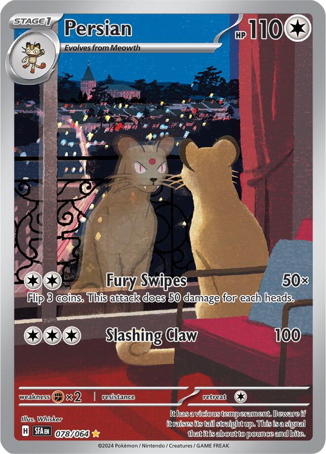 Persian 078/064 (SV: Shrouded Fable)  - Holofoil