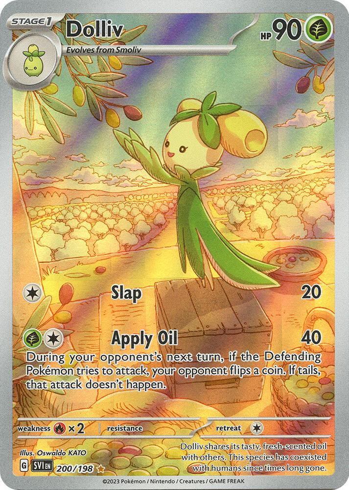 Dolliv 200/198 (SV01: Scarlet & Violet Base Set)  - Holofoil