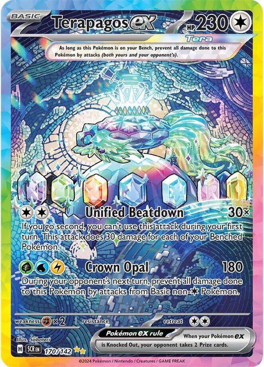 Terapagos ex 170/142 (SV07: Stellar Crown)  - Holofoil