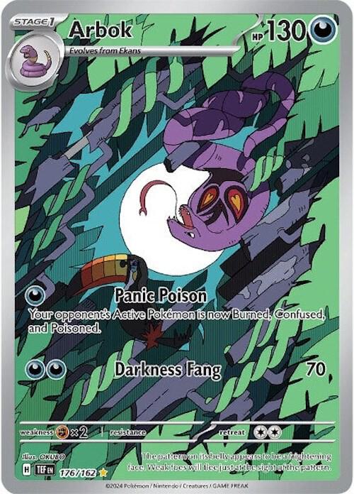 Arbok 176/162 (SV05: Temporal Forces)  - Holofoil