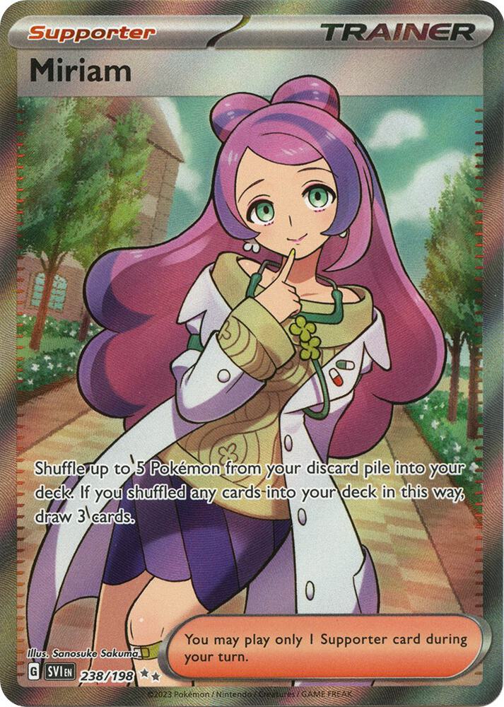 Miriam 238/198 (SV01: Scarlet & Violet Base Set)  - Holofoil