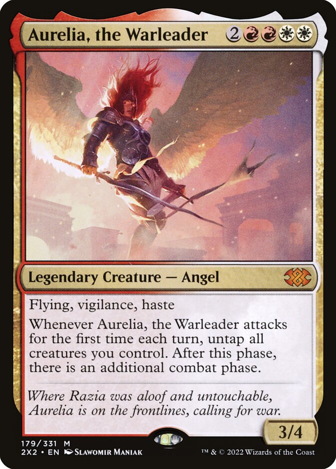 Aurelia the Warleader 179 (Double Masters 2022) 