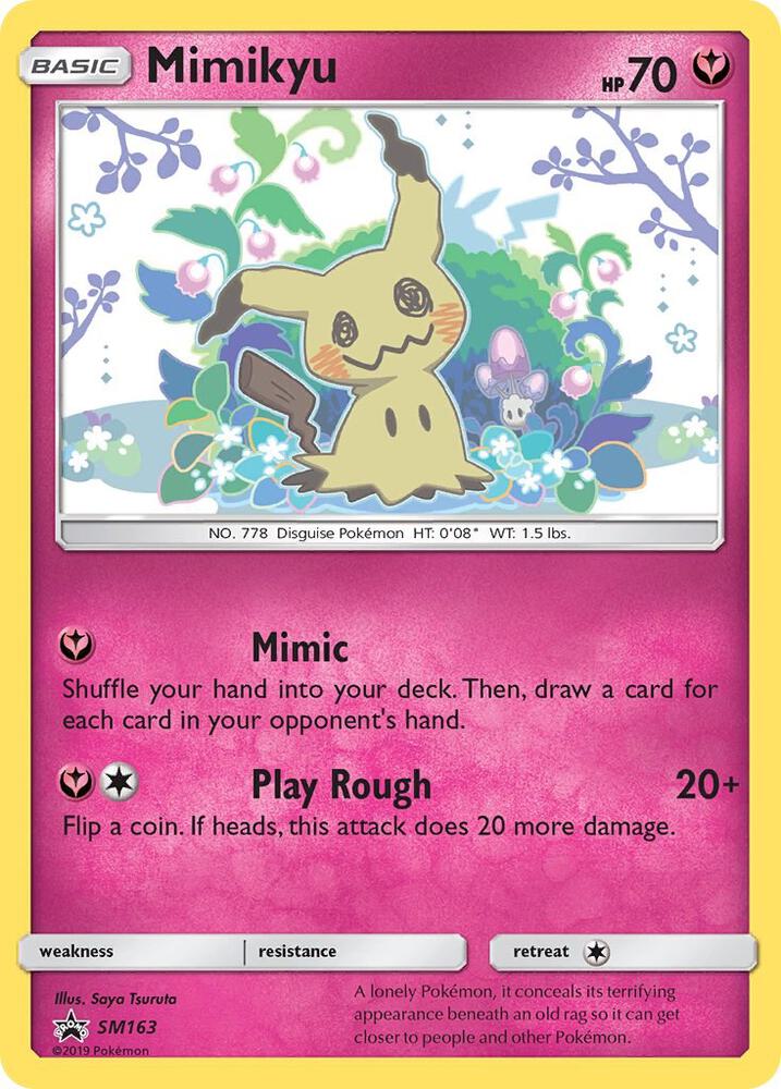Mimikyu SM163 (SM Promos)  - Holofoil