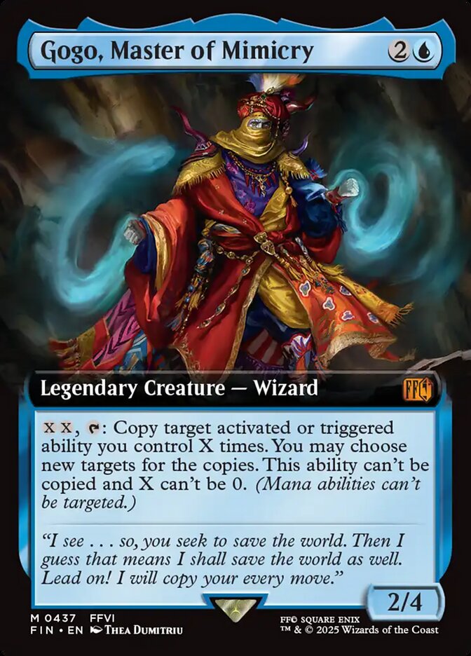 Gogo, Master of Mimicry 437/309 (FINAL FANTASY)  - Extended Art