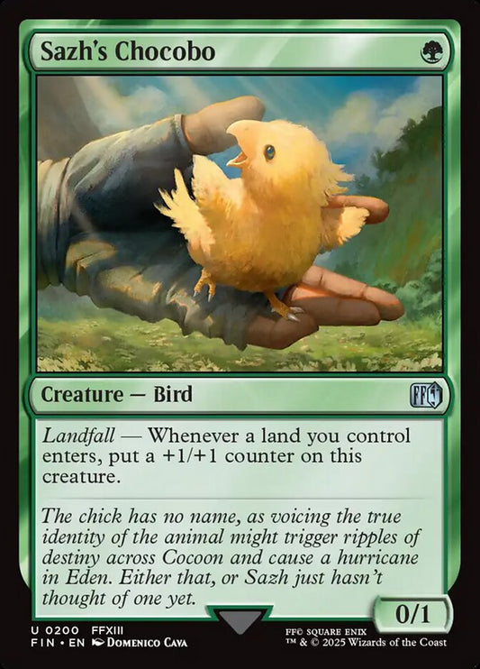 Sazhs Chocobo 200 (FINAL FANTASY)  - Foil