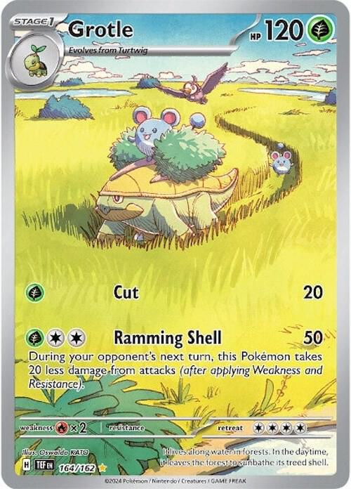 Grotle 164/162 (SV05: Temporal Forces)  - Holofoil