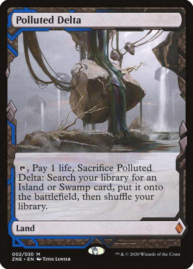 Polluted Delta 2/30 (Zendikar Rising Expeditions) 