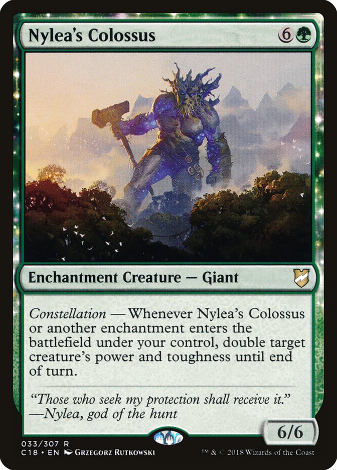 Nylea's Colossus 33/307 (Commander 2018) 