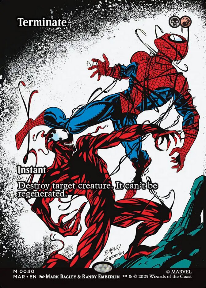 Terminate 40 (Marvel Universe Eternal-Legal)  - Borderless