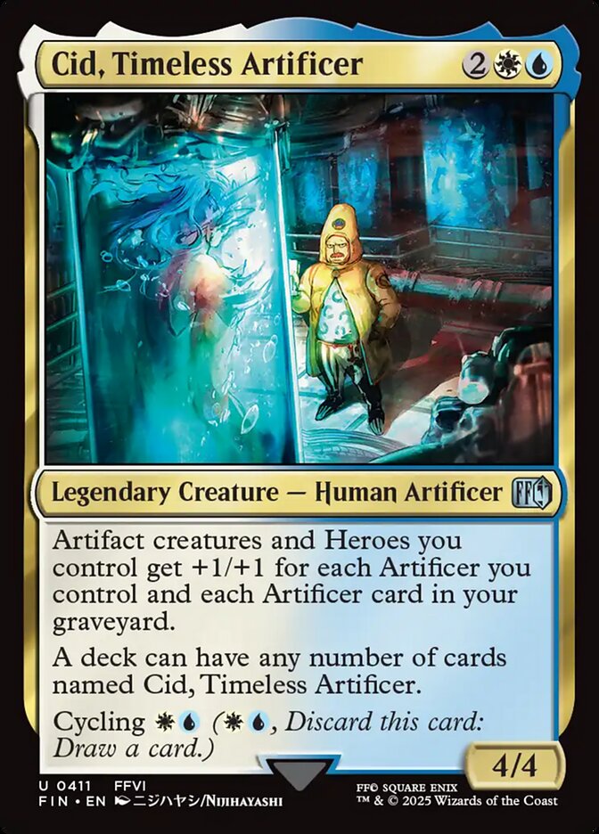 Cid, Timeless Artificer 411/309 (FINAL FANTASY) 