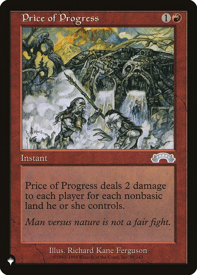 Price of Progress 95/143 (The List Reprints) 
