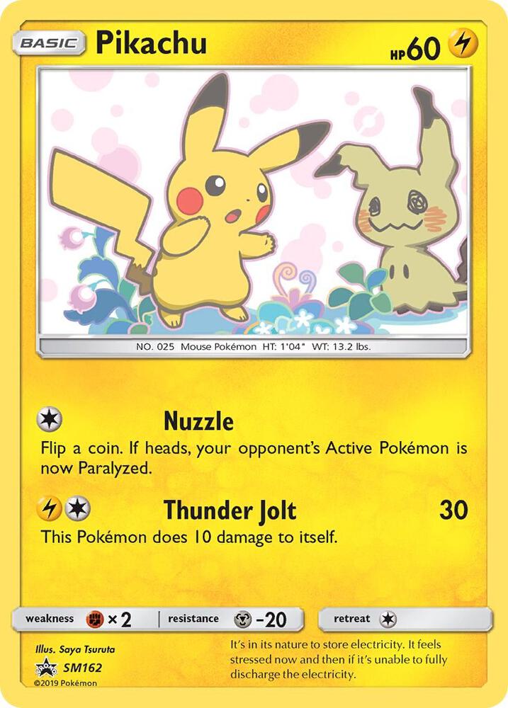 Pikachu SM162 (SM Promos)  - Holofoil