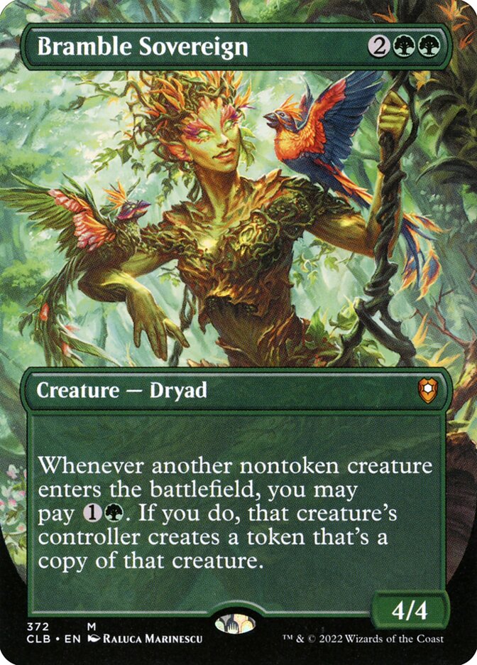 Bramble Sovereign Borderless 372 (Commander Legends: Battle for Baldur's Gate) 