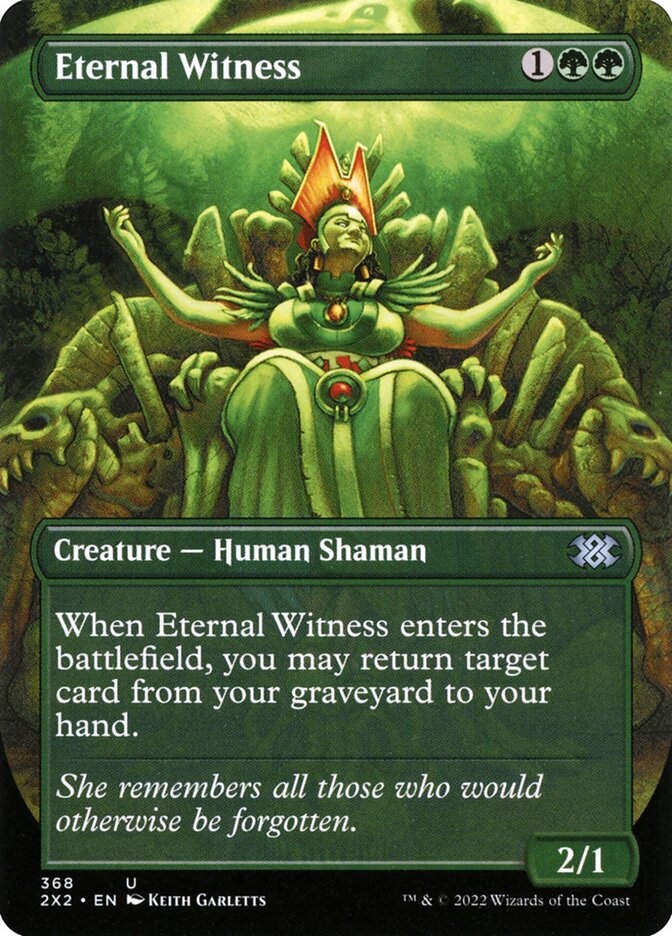Eternal Witness 368/331 (Double Masters 2022)  - Foil
