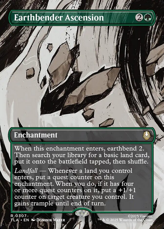 Earthbender Ascension  307/286 (Avatar: The Last Airbender)  - Borderless