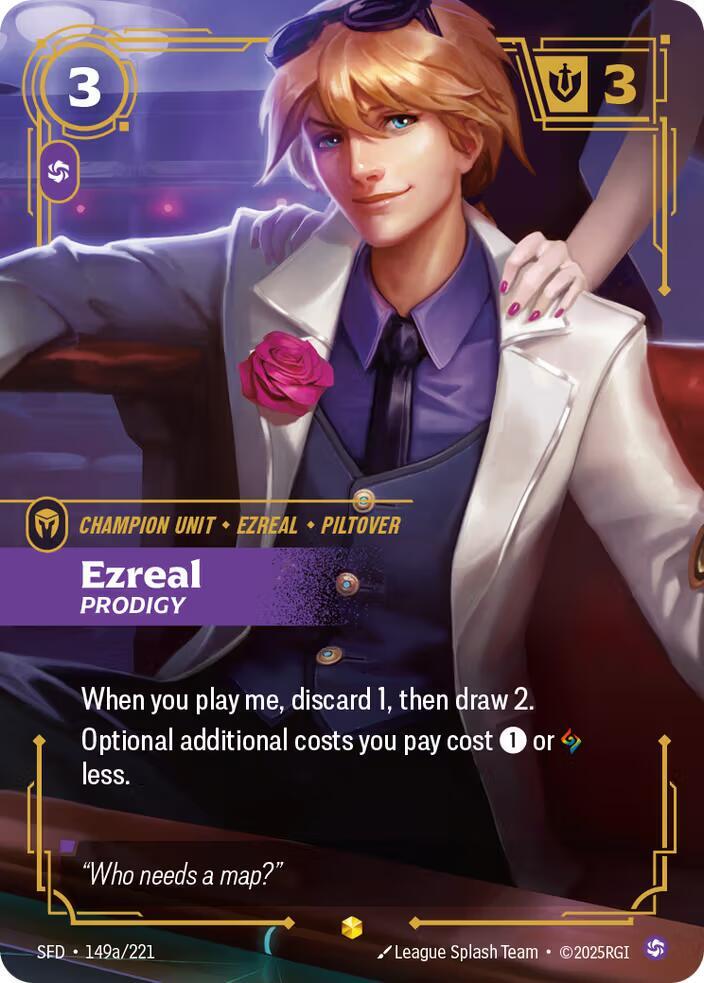 Ezreal - Prodigy 149a/221 (Spiritforged)  - Foil
