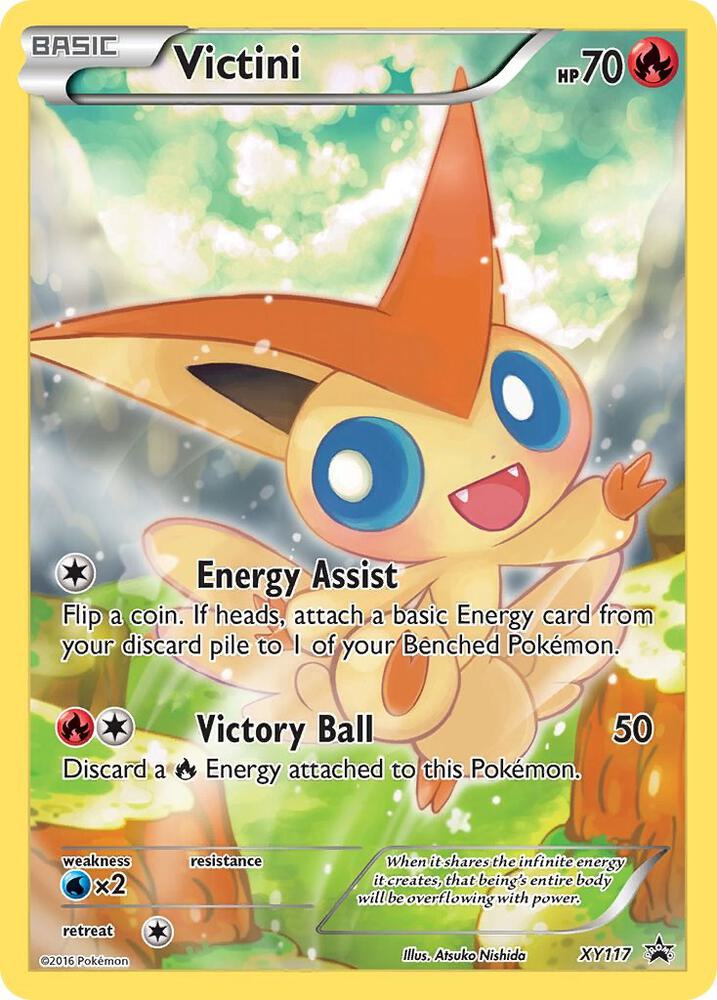 Victini XY117 (XY Promos)  - Holofoil
