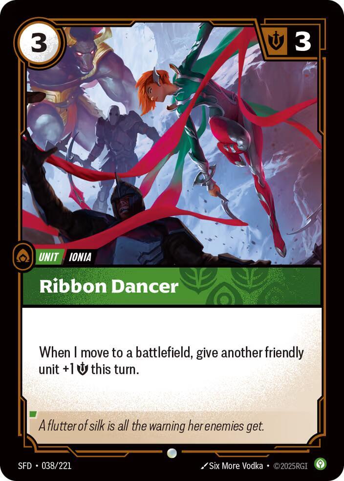 Ribbon Dancer 38/221 (Spiritforged)  - Foil