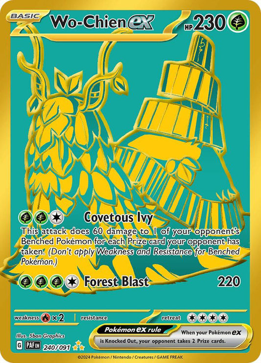 Wo Chien ex 240/091 (SV: Paldean Fates)  - Holofoil