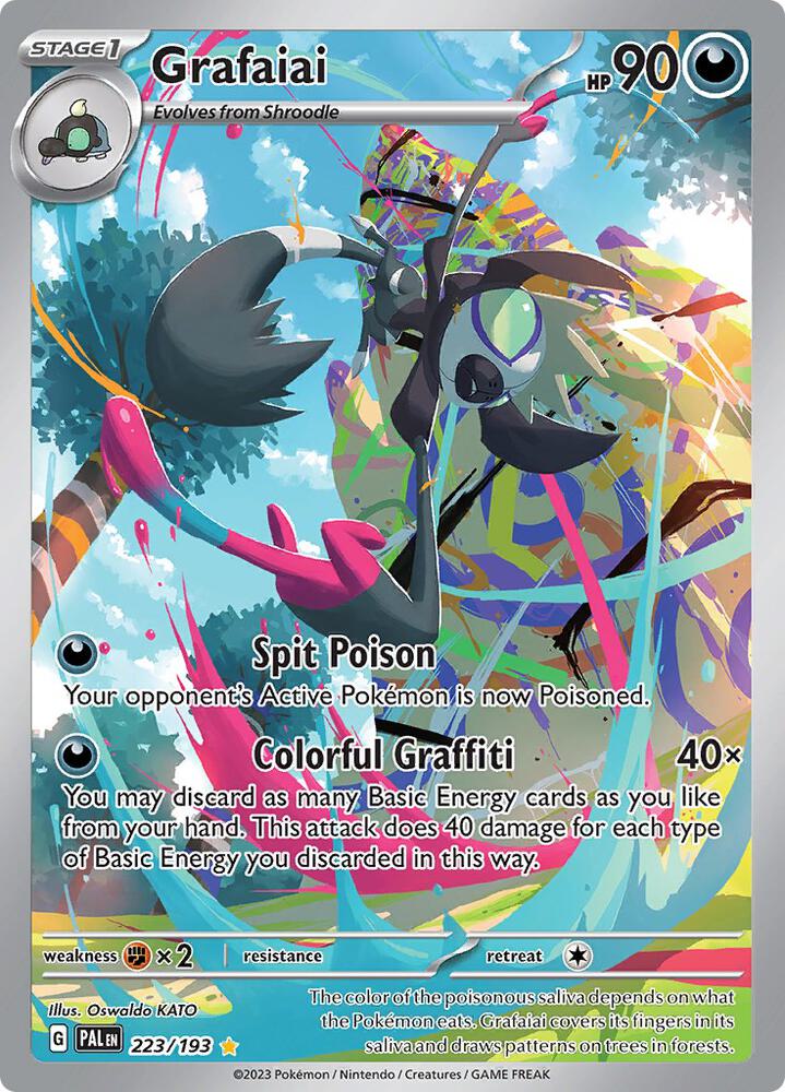 Grafaiai 223/193 (SV02: Paldea Evolved)  - Holofoil