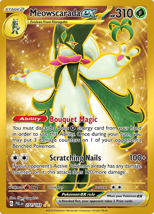 Meowscarada ex 271/193 (SV02: Paldea Evolved)  - Holofoil