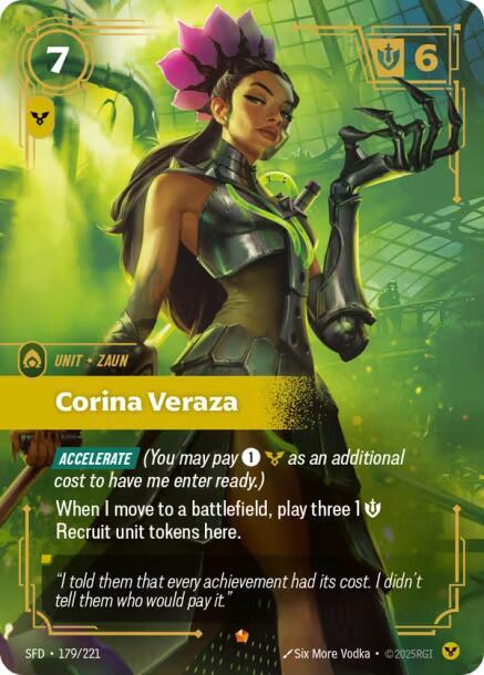 Corina Veraza 179/221 (Spiritforged)  - Foil