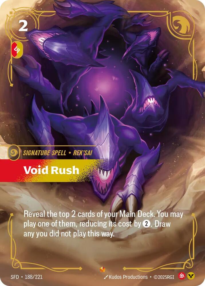 Void Rush 188/221 (Spiritforged)  - Foil