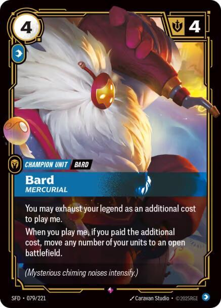Bard - Mercurial 079/221 (Spiritforged)  - Foil