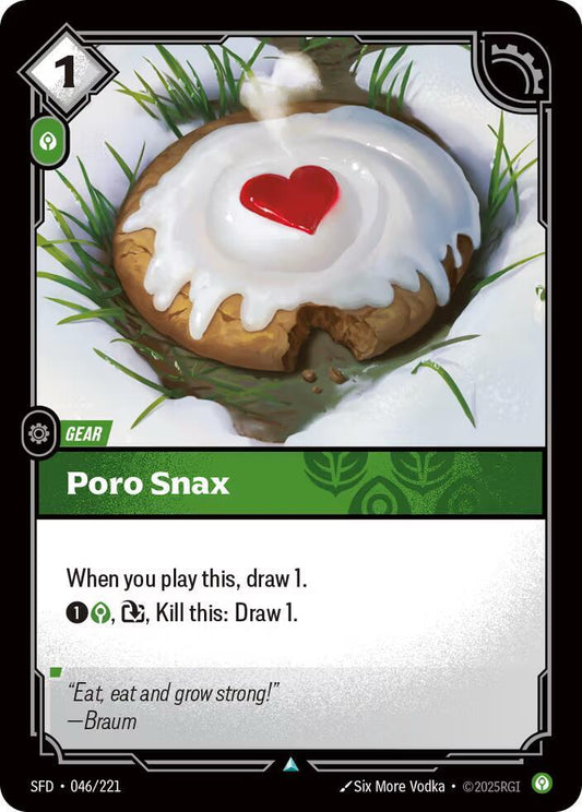 Poro Snax 46/221 (Spiritforged)  - Foil