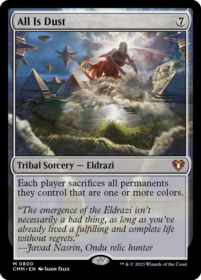 All Is Dust 800/451 (Commander Masters) 
