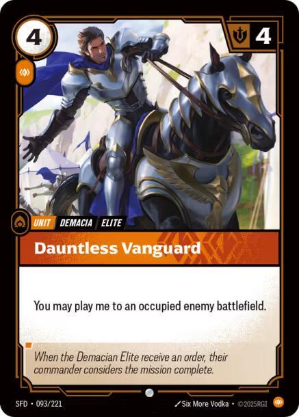 Dauntless Vanguard 93/221 (Spiritforged) 
