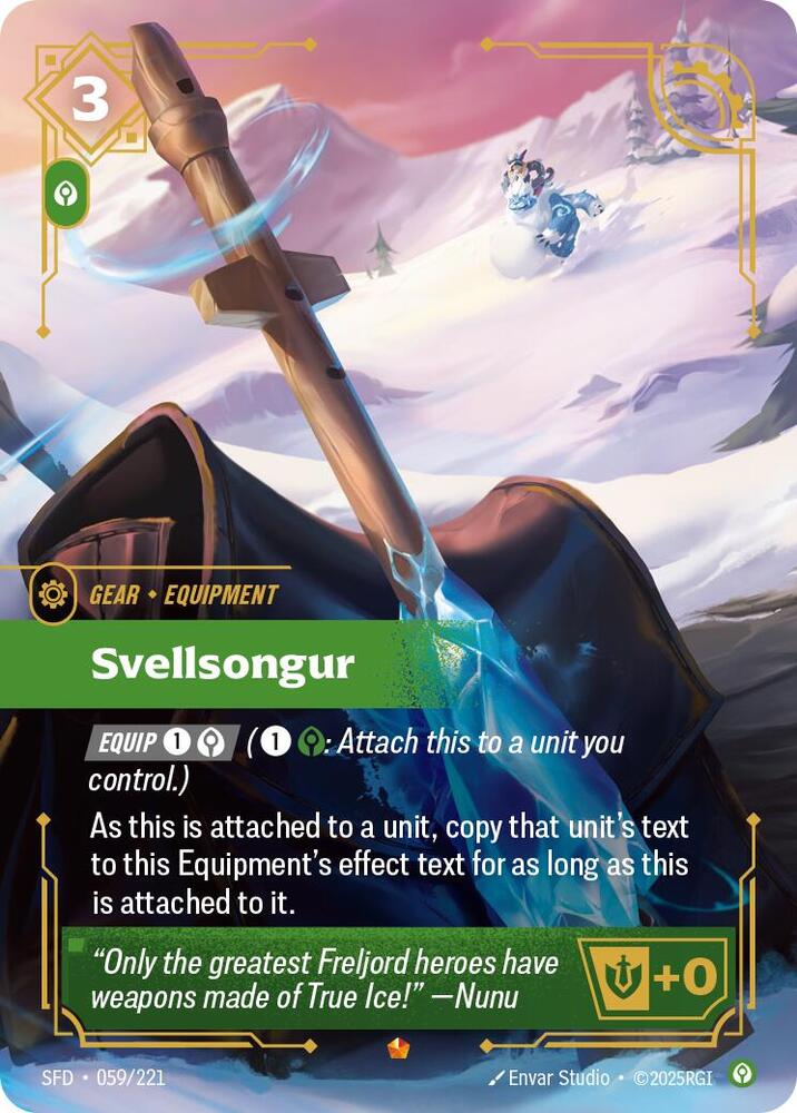 Svellsongur 59/221 (Spiritforged)  - Foil