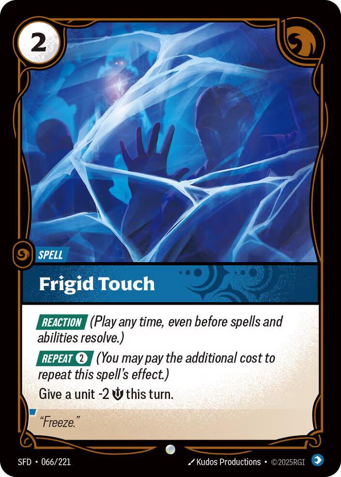 Frigid Touch 66/221 (Spiritforged) 