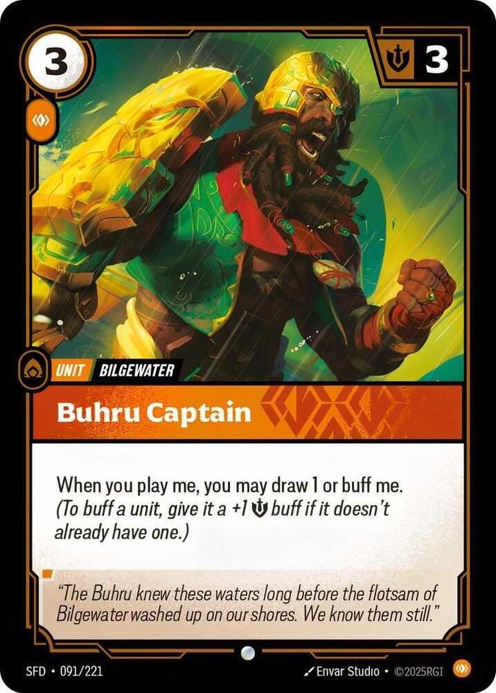 Buhru Captain 91/221 (Spiritforged) 