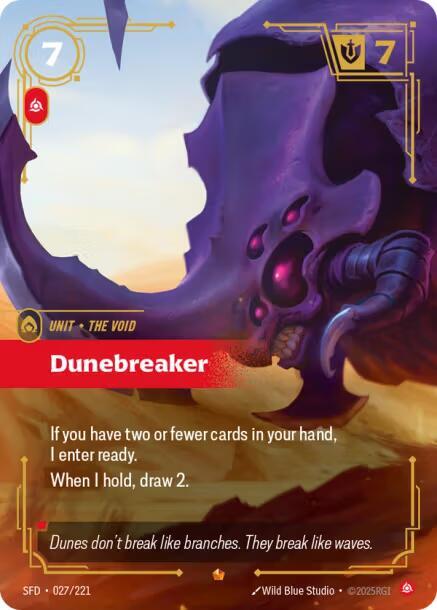 Dunebreaker 27/221 (Spiritforged)  - Foil