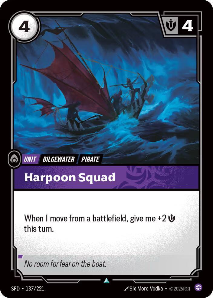 Harpoon Squad 137/221 (Spiritforged)  - Foil