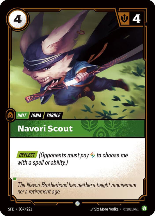 Navori Scout 37/221 (Spiritforged)  - Foil