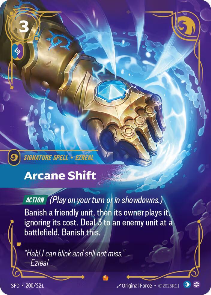 Arcane Shift 200/221 (Spiritforged)  - Foil
