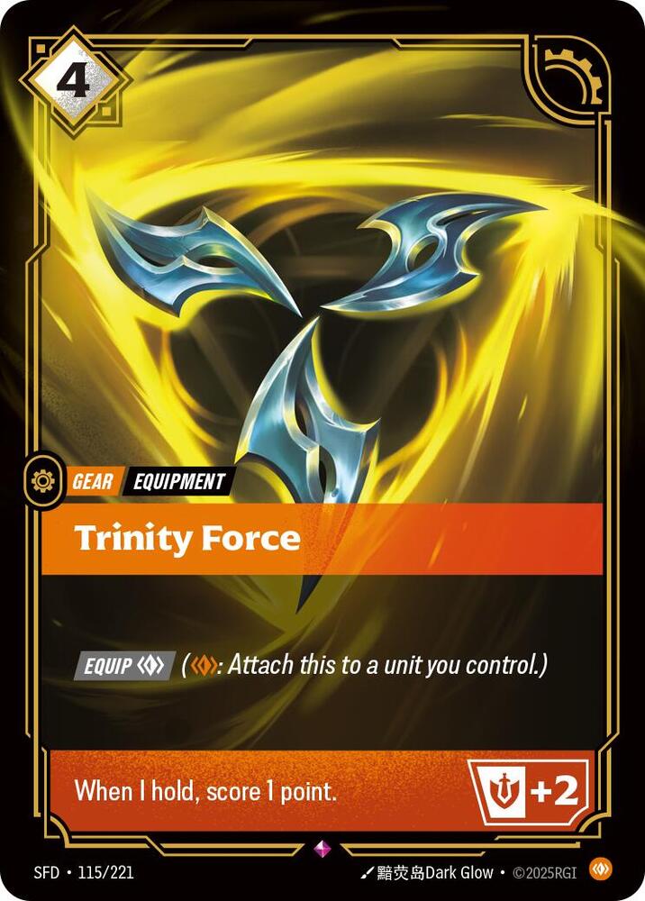 Trinity Force 115/221 (Spiritforged)  - Foil