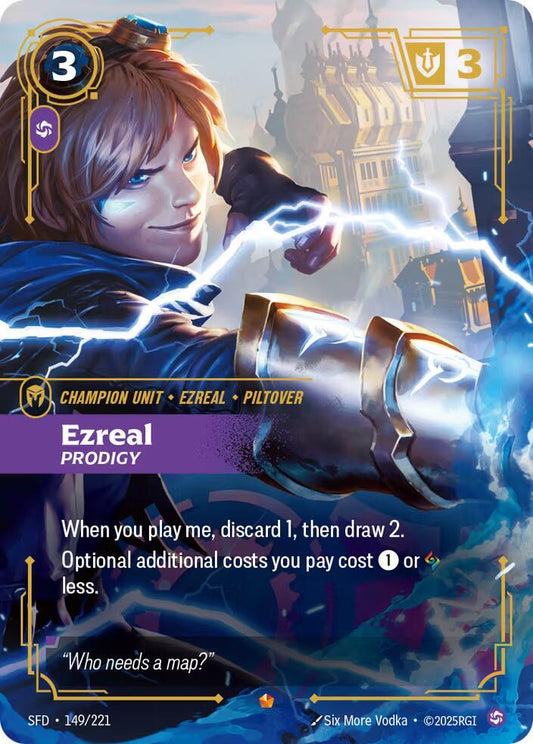 Ezreal - Prodigy 149/221 (Spiritforged)  - Foil