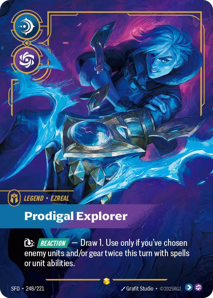 Ezreal - Prodigal Explorer 248/221 (Spiritforged)  - Foil