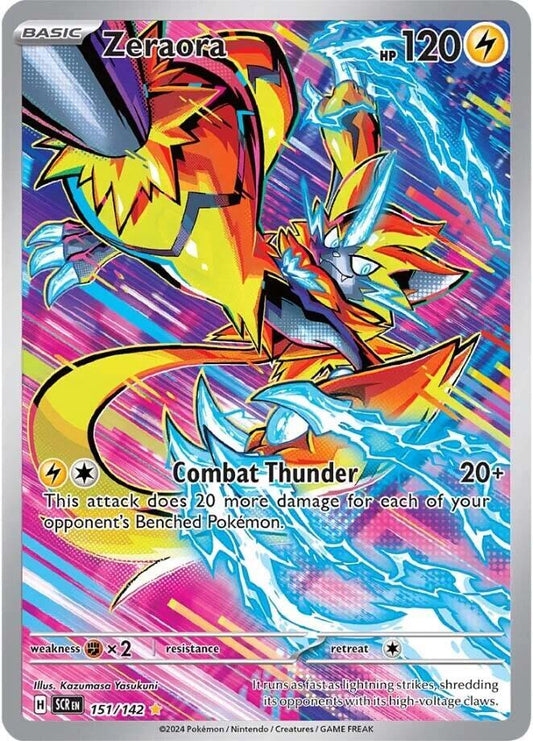 Zeraora 151/142 (SV07: Stellar Crown)  - Holofoil