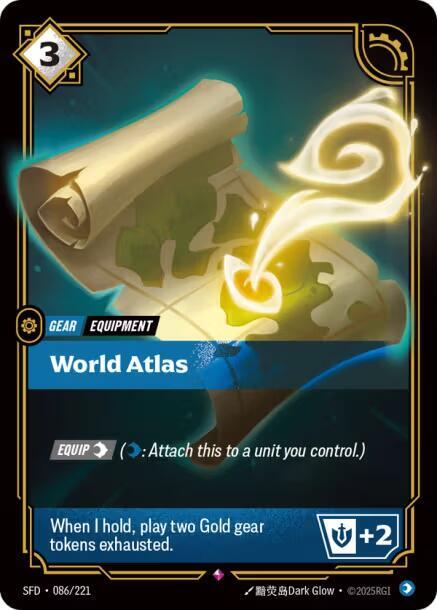 World Atlas 86/221 (Spiritforged)  - Foil