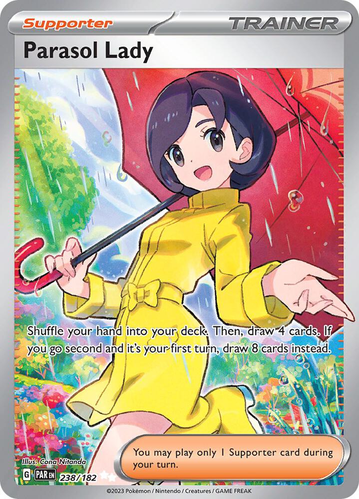 Parasol Lady 238/182 (SV04: Paradox Rift)  - Holofoil