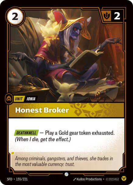 Honest Broker 155/221 (Spiritforged)  - Foil