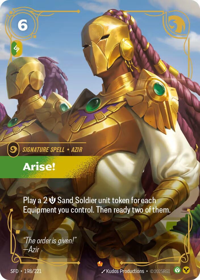 Arise 198/221 (Spiritforged)  - Foil